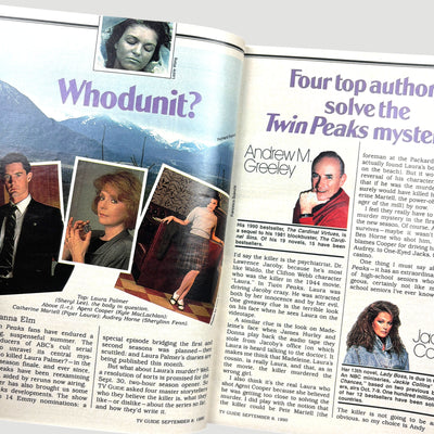 1990 Twin Peaks TV Guide Magazine
