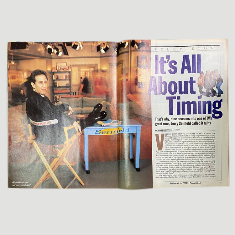 1998 TIME Magazine Seinfeld The Finale Issue