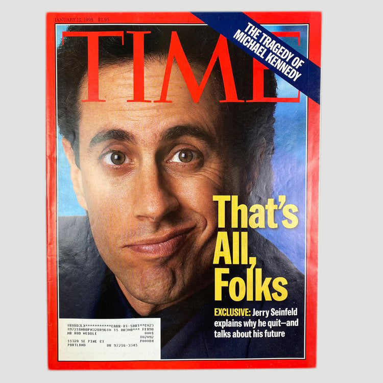 1998 TIME Magazine Seinfeld The Finale Issue