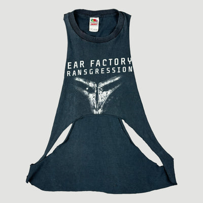 2005 Fear Factory Transgression Cropped T-Shirt