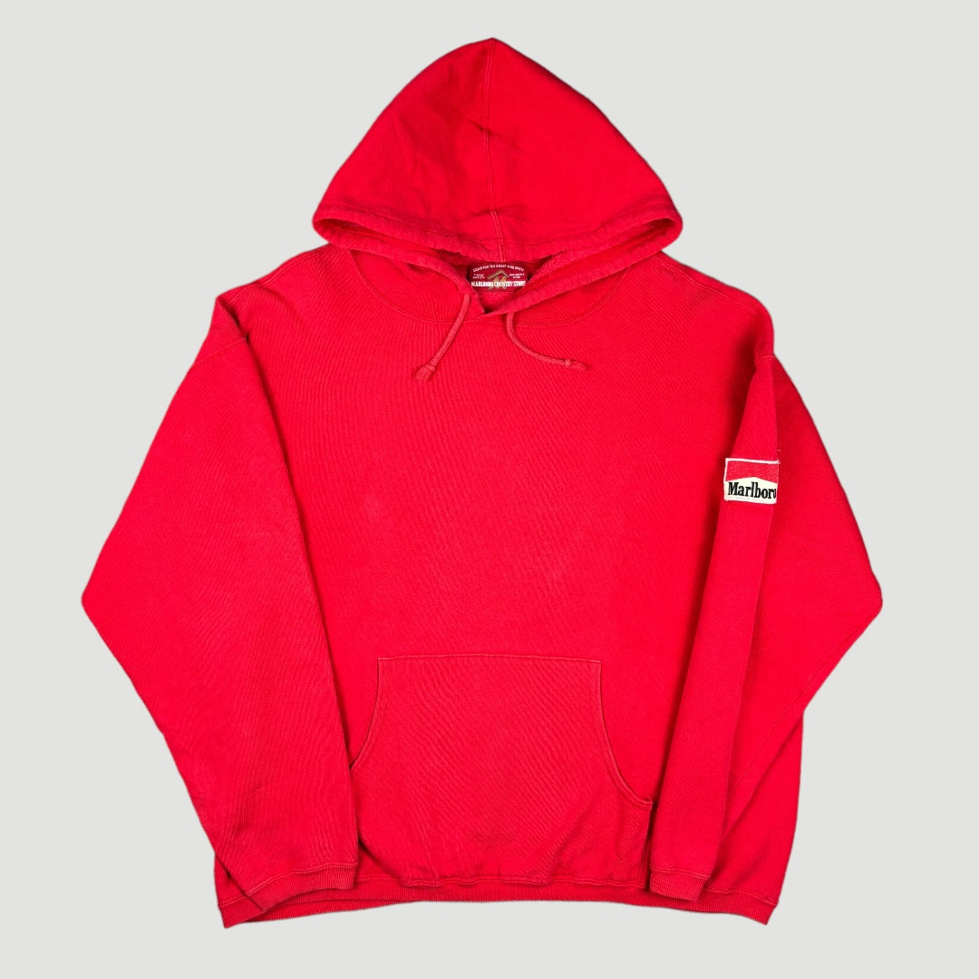 90's Marlboro Drawstring Hoodie