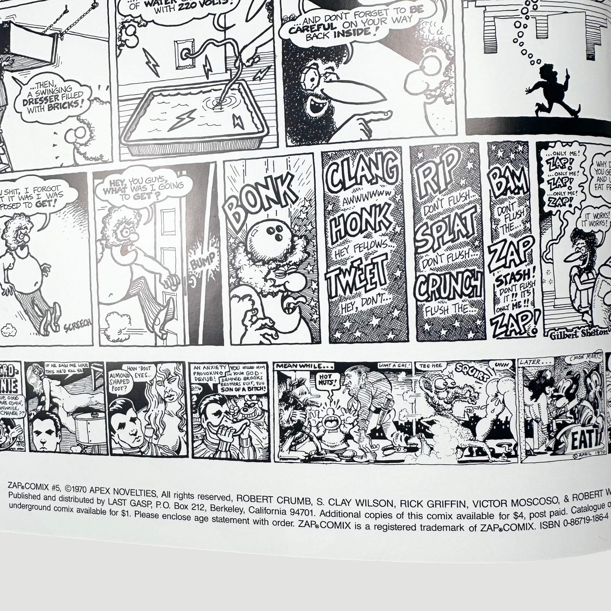 90's Zap Comic Number 5 / 5th Printing