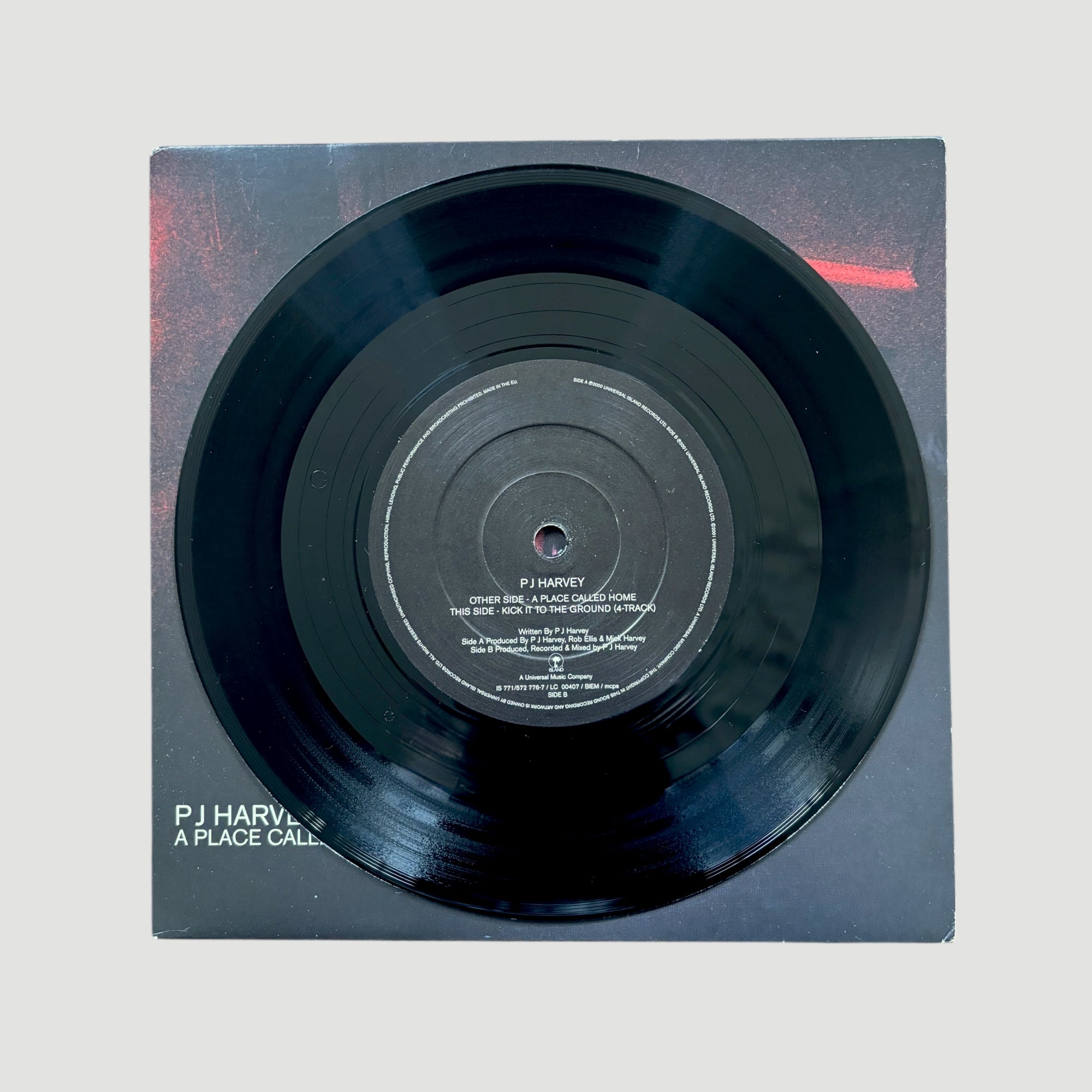 2000 PJ Harvey A Place Called Home UK 7" Single