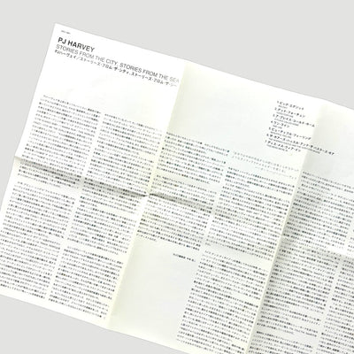 2000 PJ Harvey Stories from the City...Japanese CD