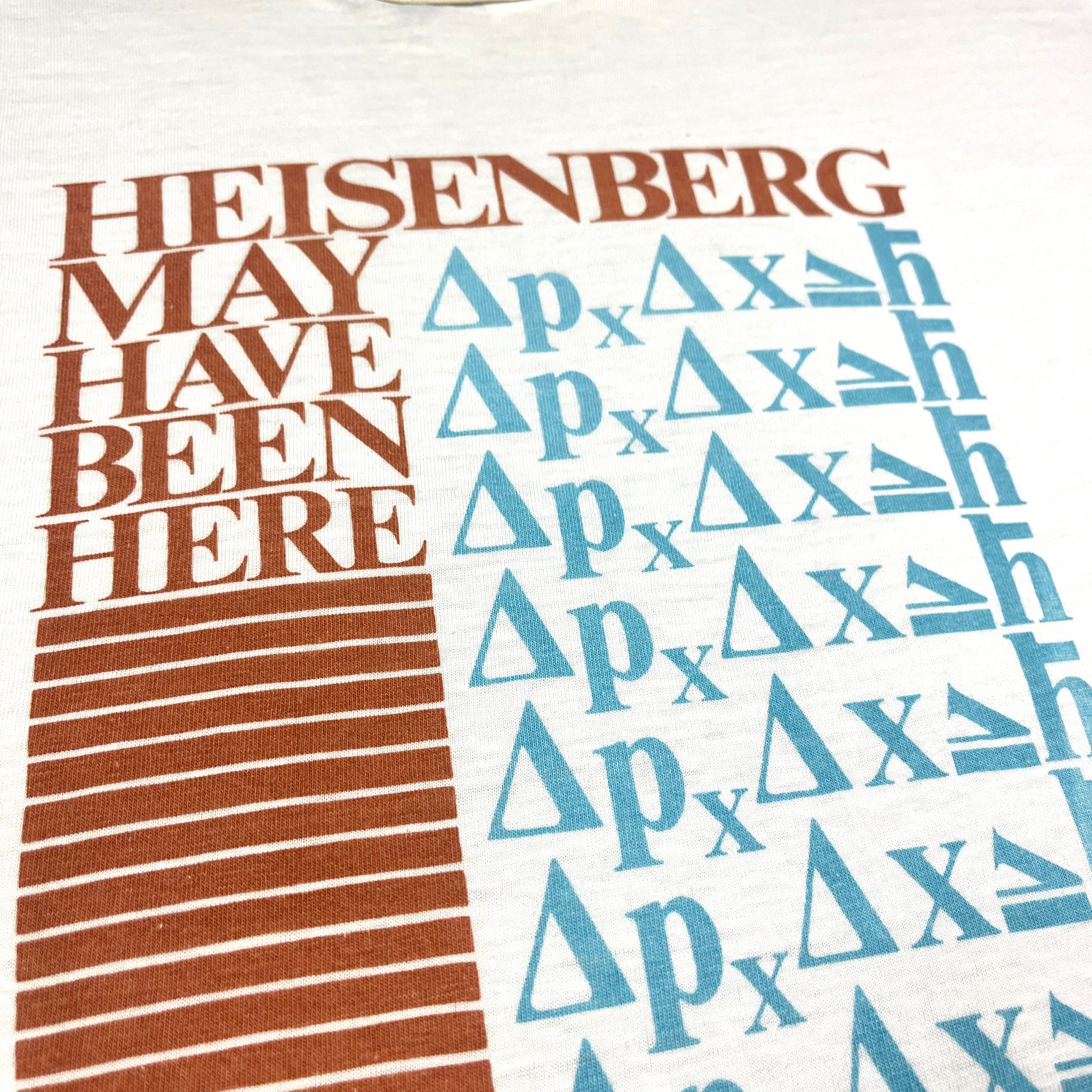 70's Werner Heisenberg Theory Ringer T-Shirt