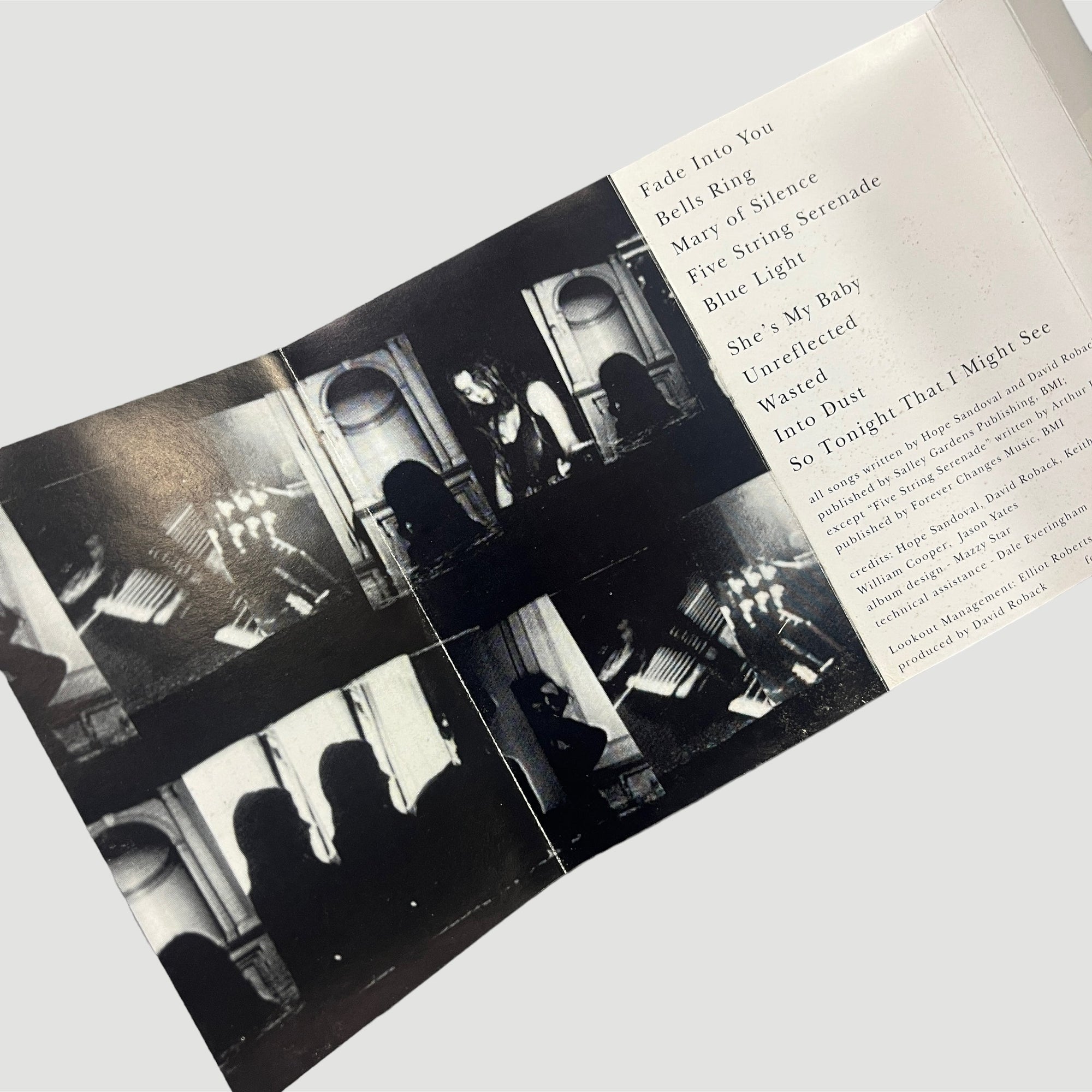 1993 Mazzy Star So Tonight That I Might See Cassette