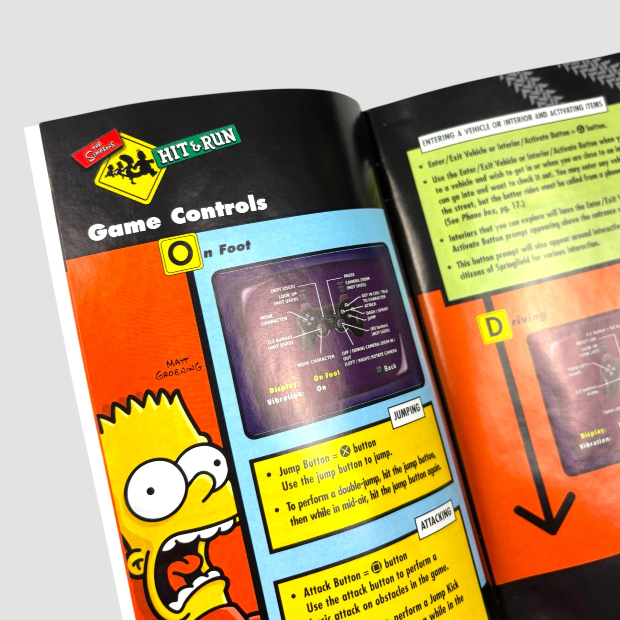 2003 The Simpsons Hit & Run PlayStation 2 Game