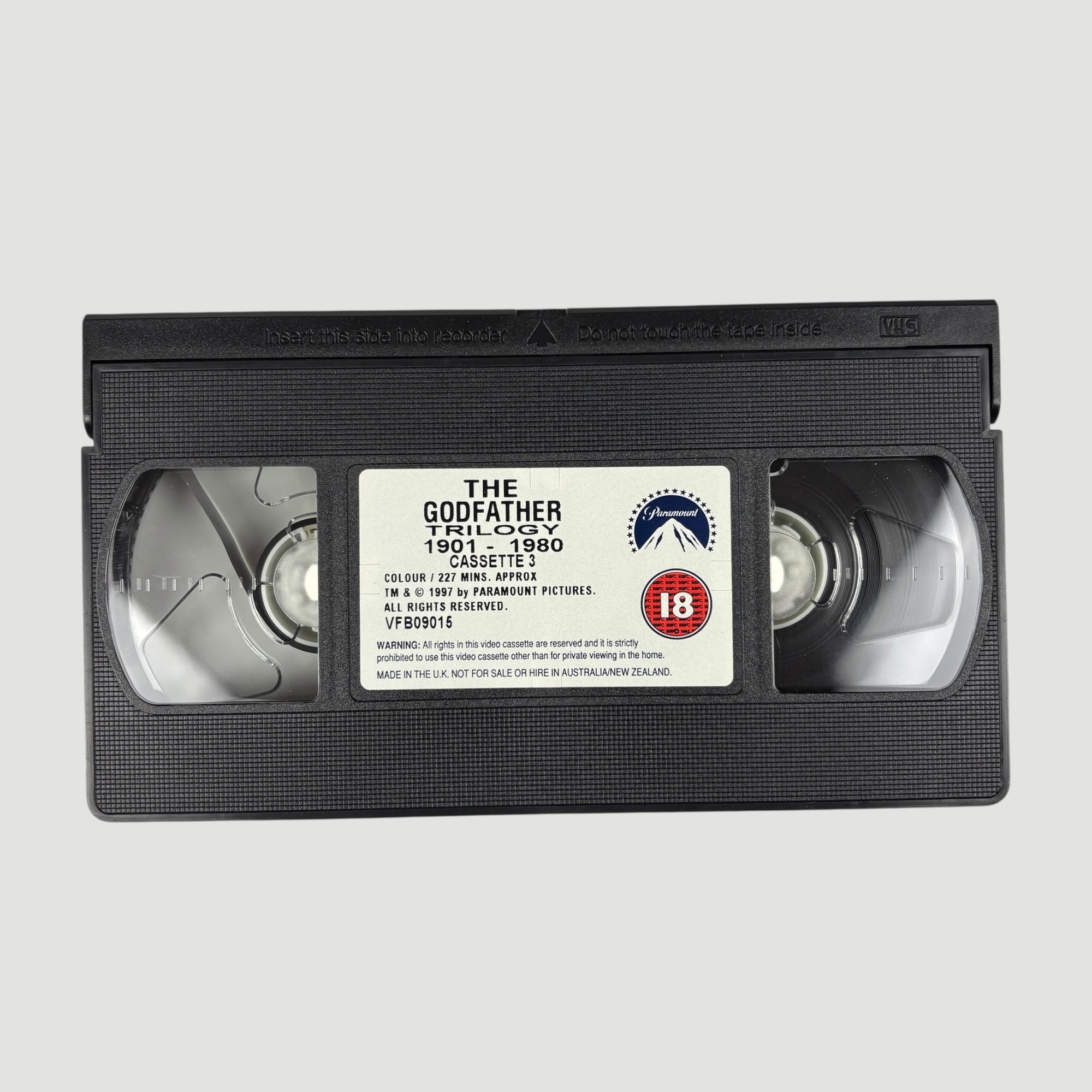 90's The Godfather UK 4xVHS Boxset