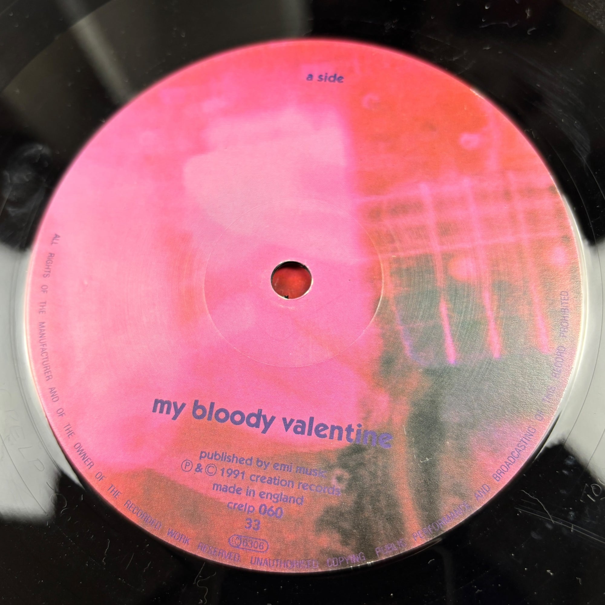1991 My Bloody Valentine 'Loveless' 1st UK Press Vinyl (+hype sticker)