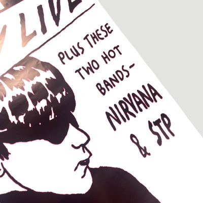 2000's Sonic Youth Live Goo Poster