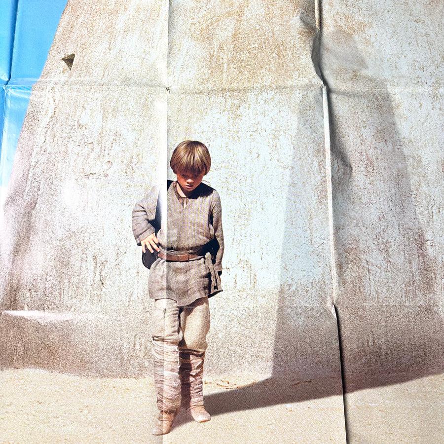 1999 Star Wars Phantom Menance Subway Poster (Folded)