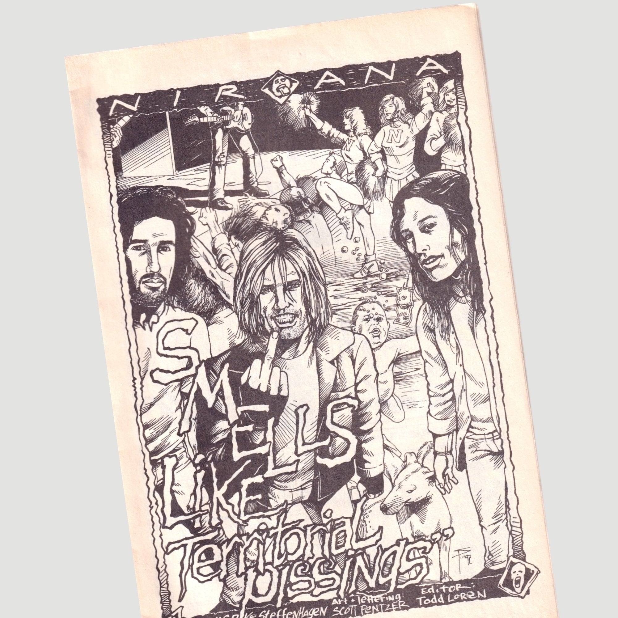 1992 Nirvana Hard Rock Comics #4 1st US Printing