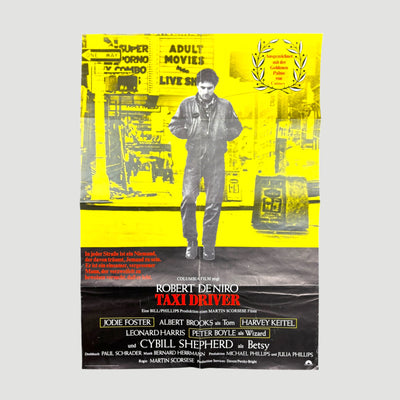 1976 Taxi Driver German Release Poster