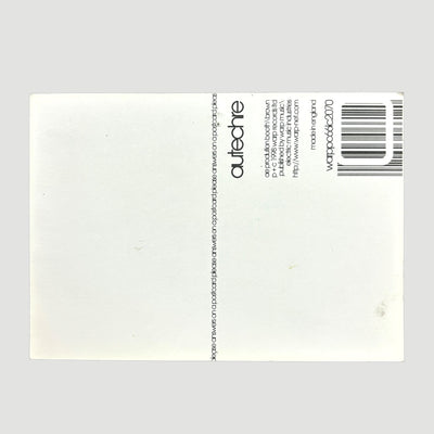 Late 90's Autechre Warp Records Postcard