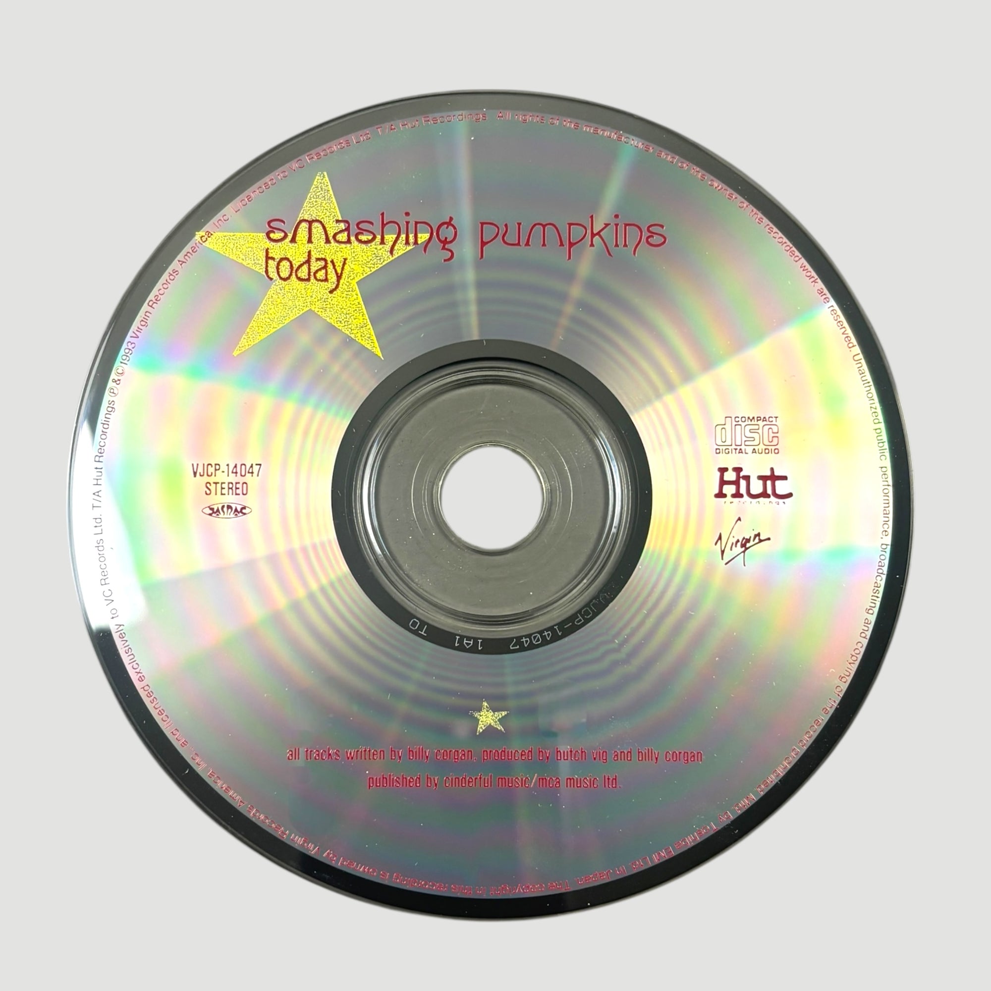 1993 Smashing Pumpkins Today Japanese CD Single