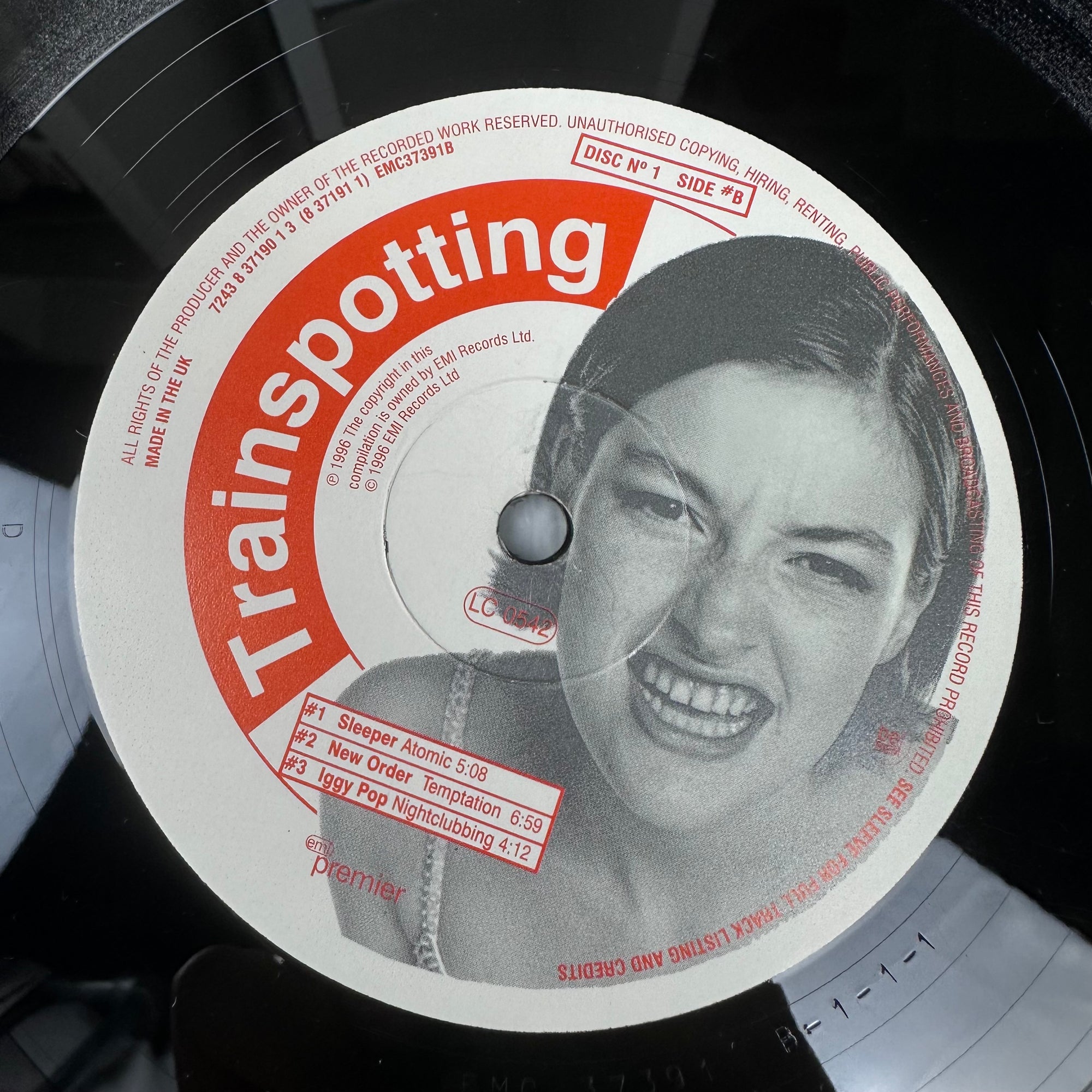 1996 Trainspotting Soundtrack Vinyl 2LP UK Numbered 1st Press