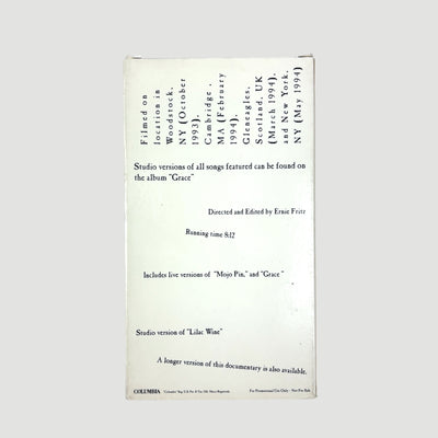 1994 Jeff Buckley Grace EPK US Promo VHS