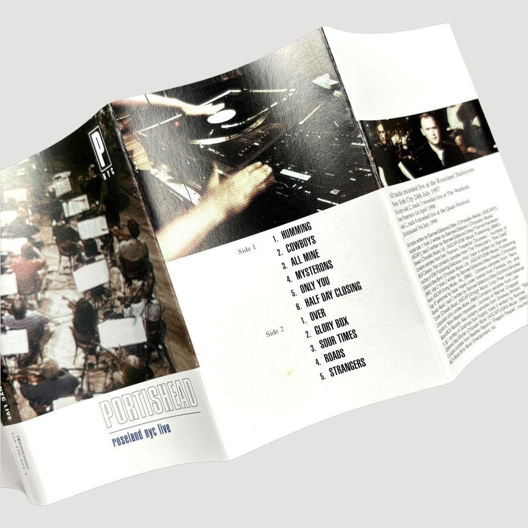 1998 Portishead Roseland NYC Live Cassette