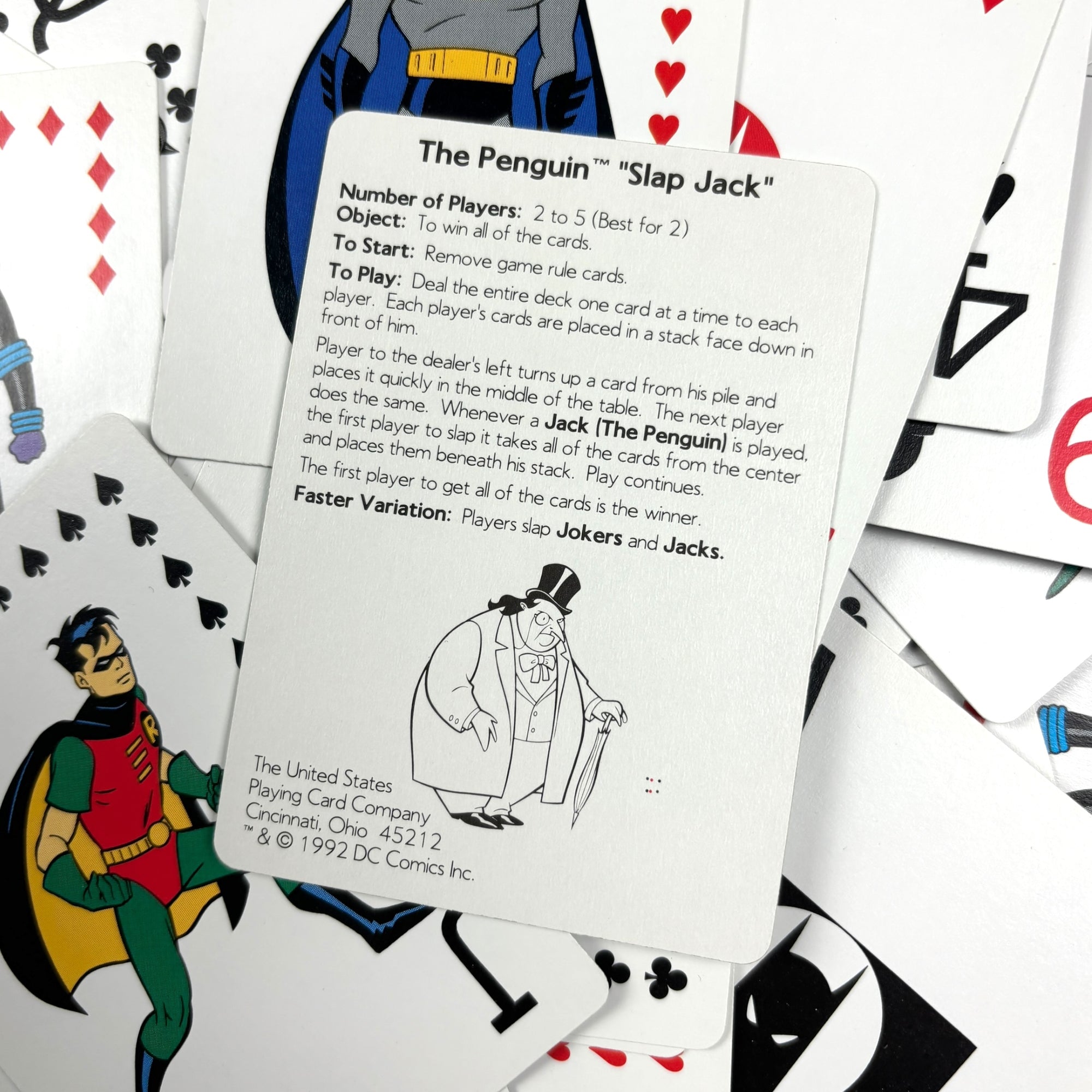 1992 Batman Playing Cards Deck