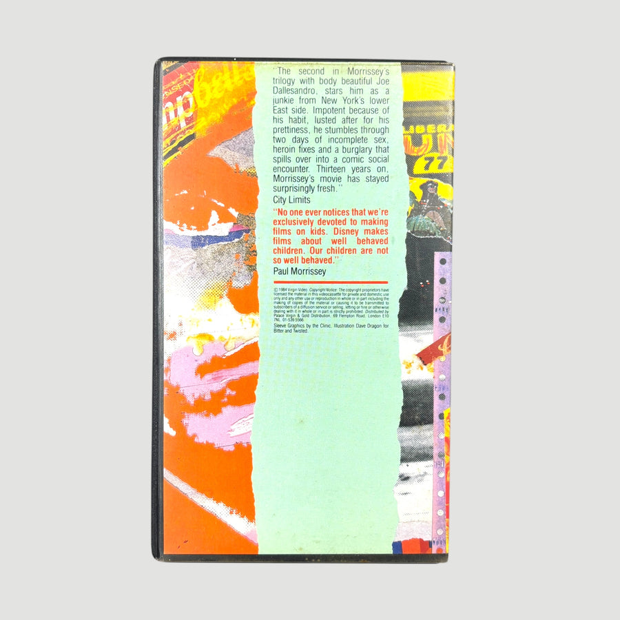 1984 Andy Warhol Trash UK VHS