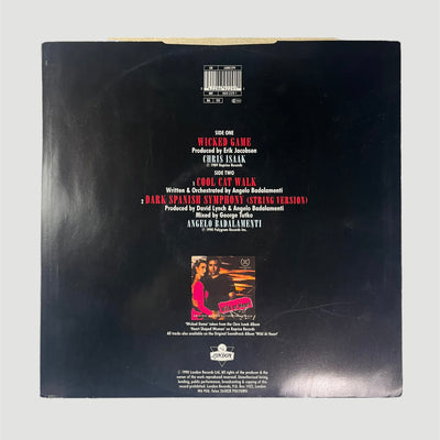 1990 Chris Isaak Wicked Game Wild at Heart 12" Single