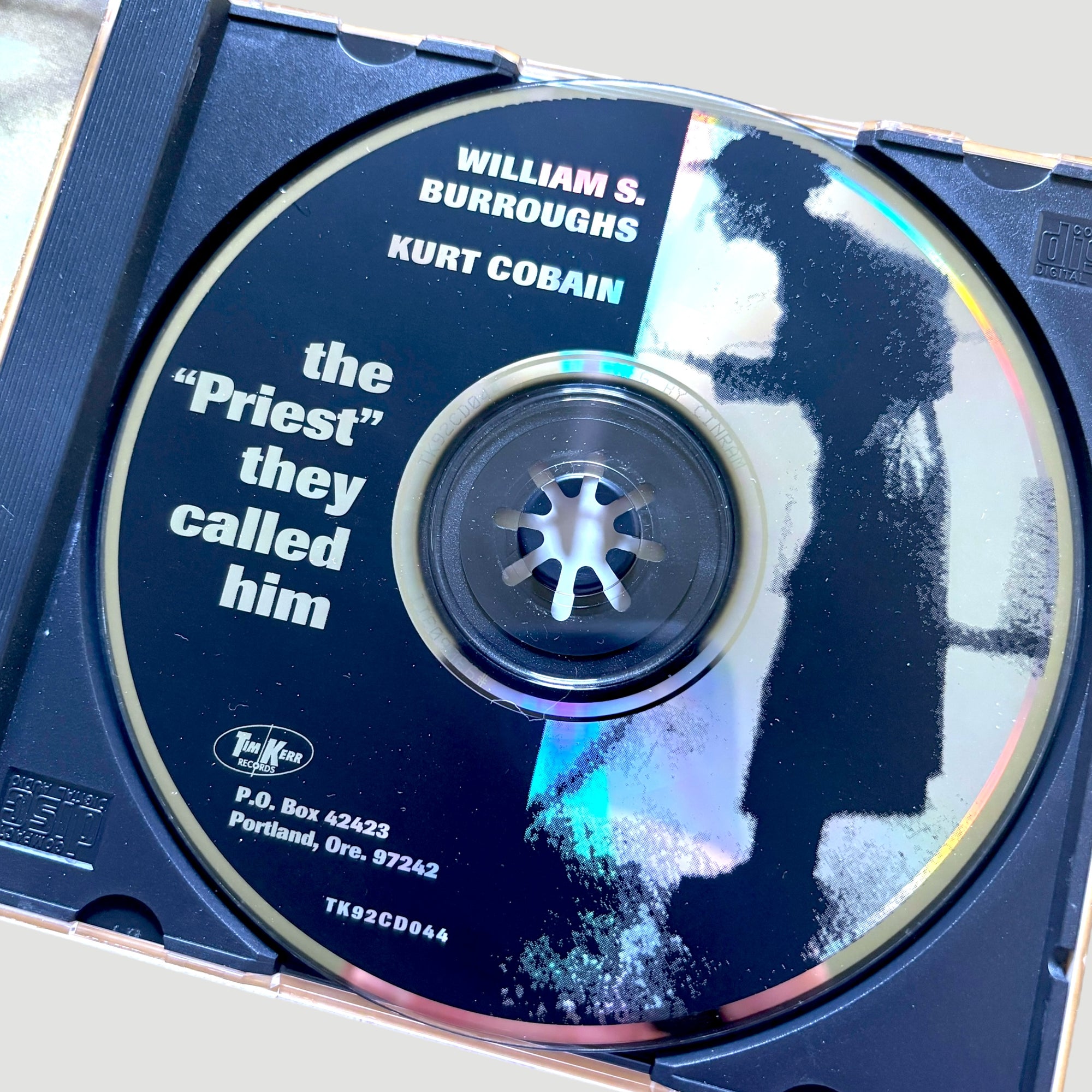 1993 William S. Burroughs / Kurt Cobain 'The "Priest" They Called Him' CD Single