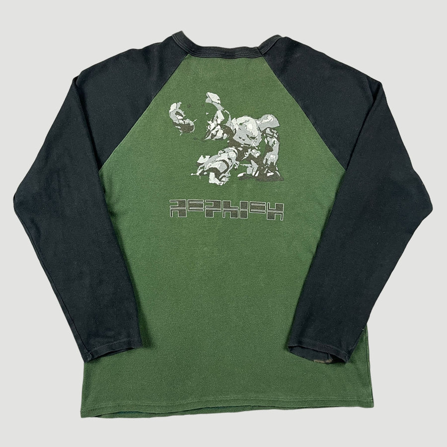 90's Rephlex Records Raglan T-Shirt