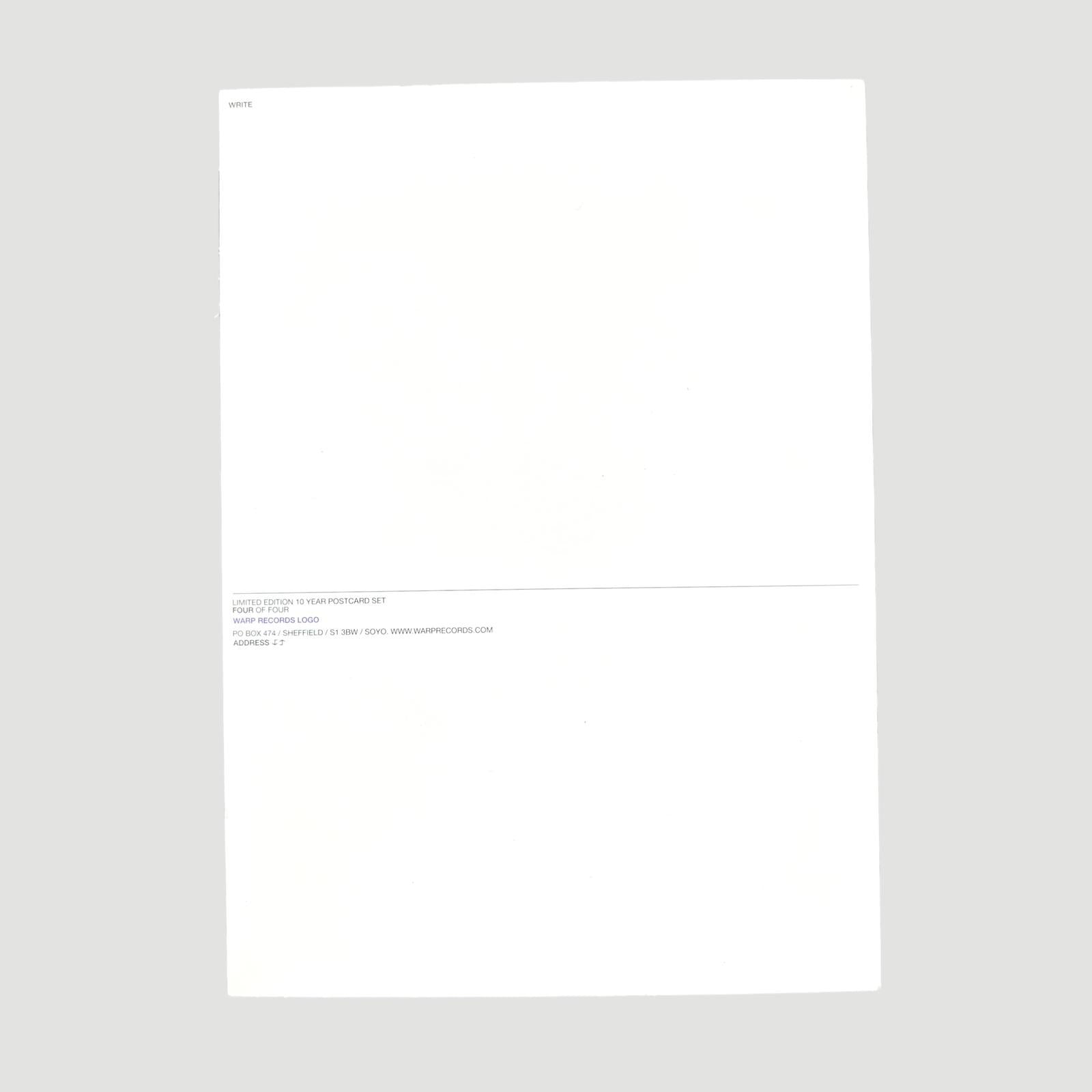 1999 Warp Records 10+3 Remixes Postcard Set