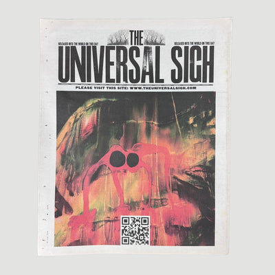 2011 Radiohead King of Limbs Universal Sigh Newspaper