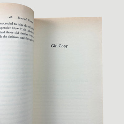 1996 David Mamet Make-Believe Town - Essays & Remembrances