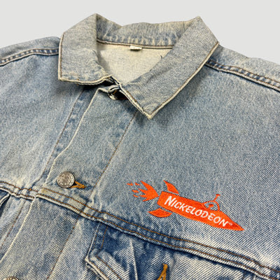 90's Nickolodeon Denim Staff Jacket