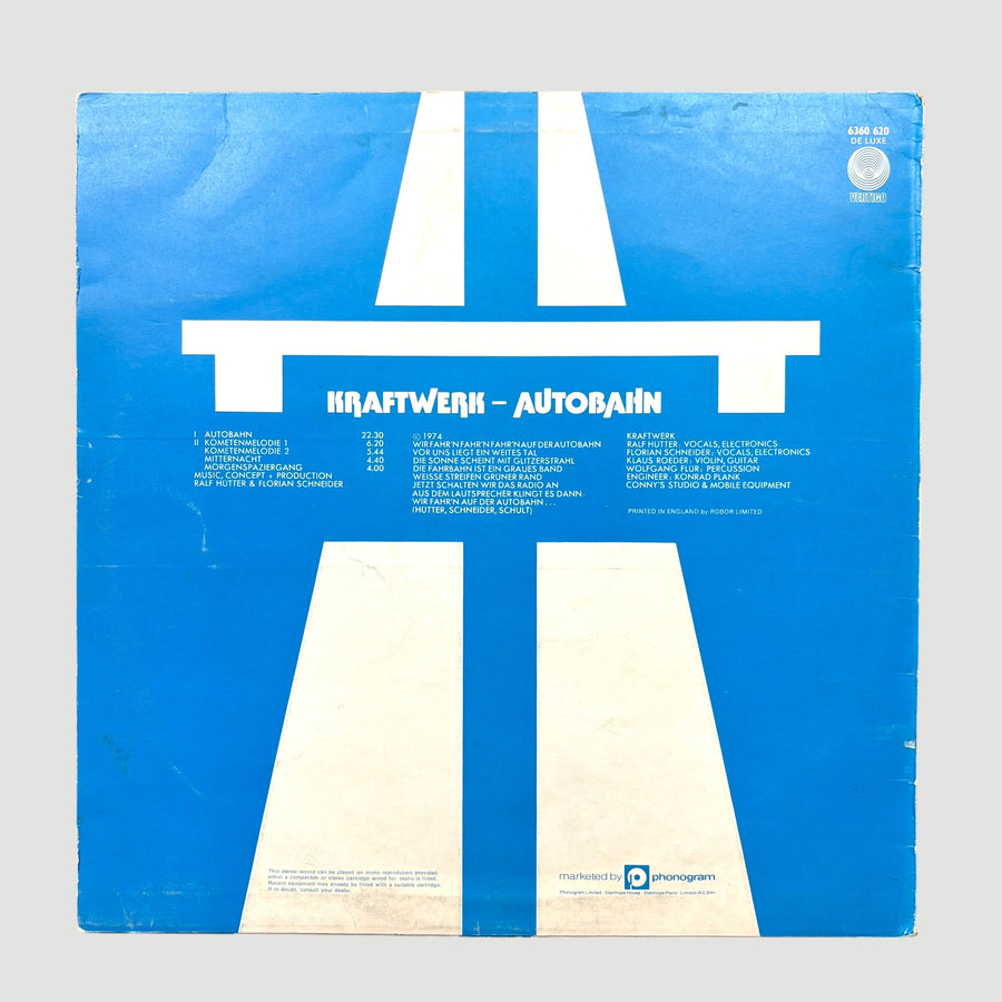 70's Kraftwerk Autobahn UK Vinyl EP
