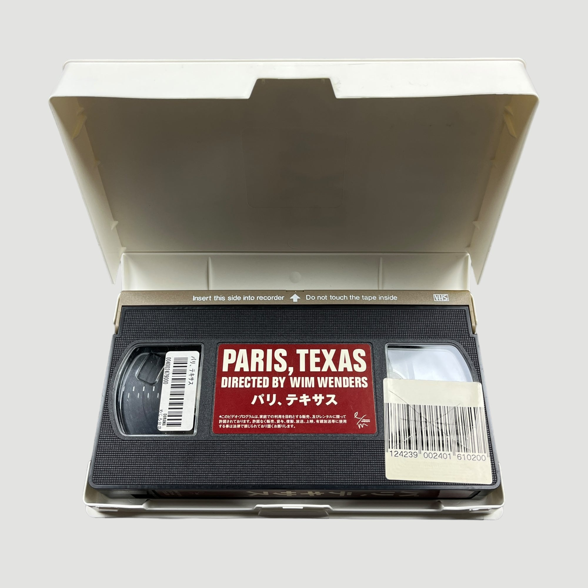 Mid 80's Paris, Texas Japanese VHS