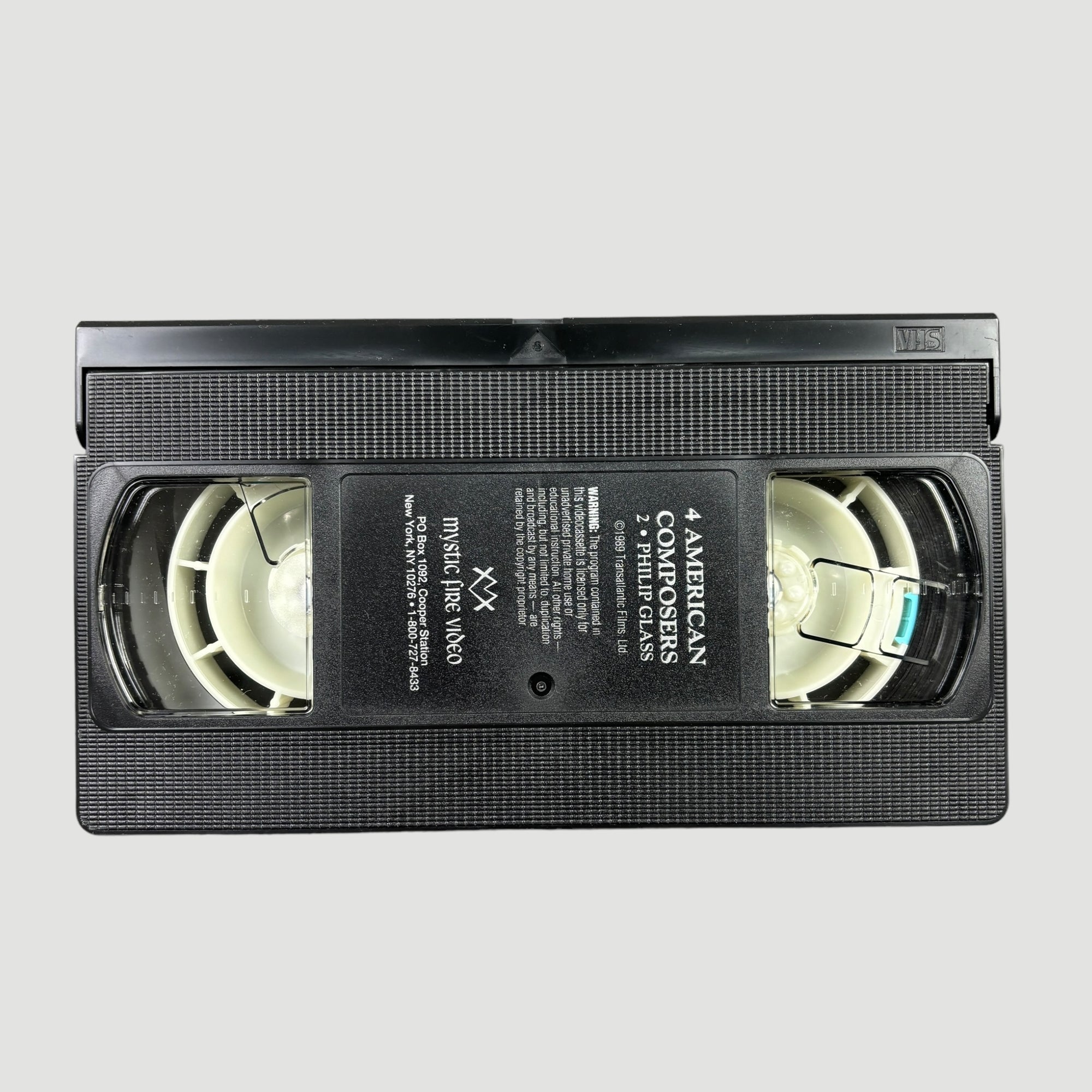 1989 4 American Composers: Phlip Glass Mystic Fire VHS