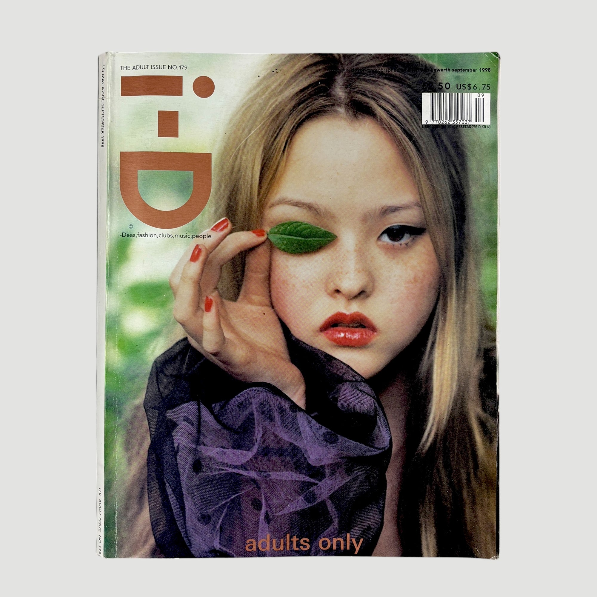 1998 i-D Magazine Devon Aoki Issue