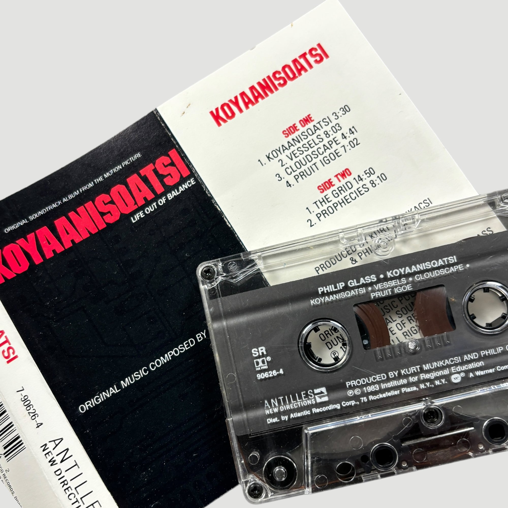 1982 Koyaanisqatsi OST Japanese Cassette