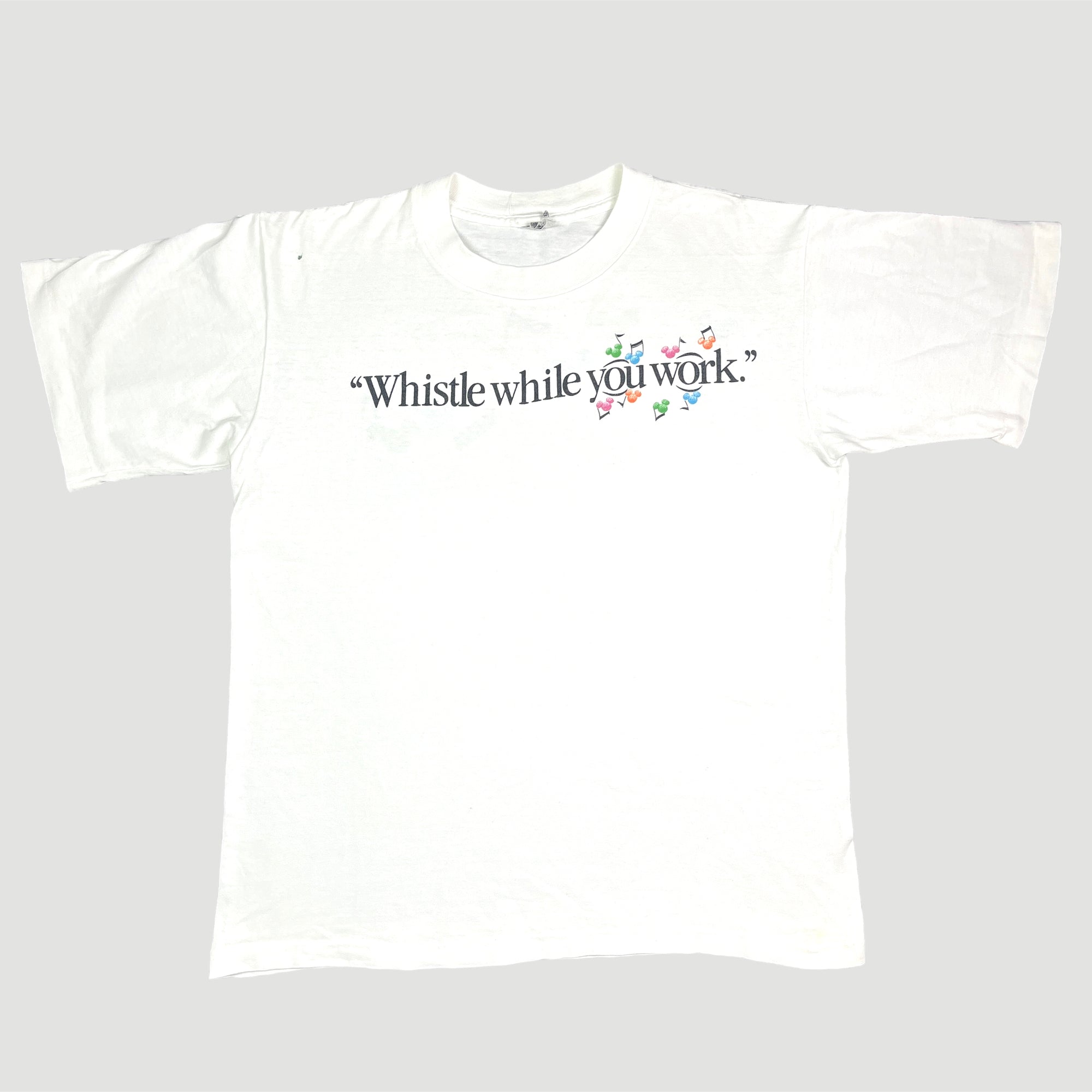 90's Disney Whistle Whilst You Work T-Shirt