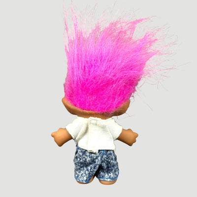 Early 90's Troll 'I Love Trolls' Figure