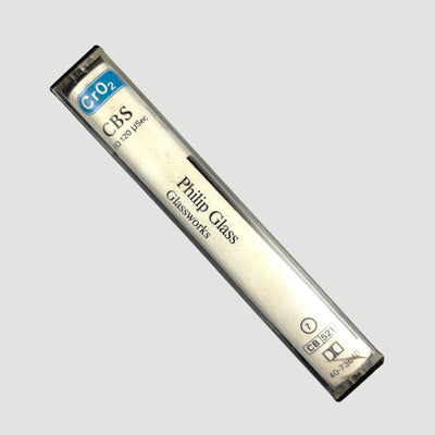 80's Philip Glass Glassworks UK Cassette