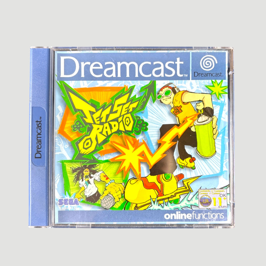 2000 Jet Set Radio UK Sega Dreamcast Game