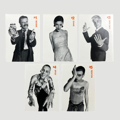 1996 Trainspotting 5 Postcard Set
