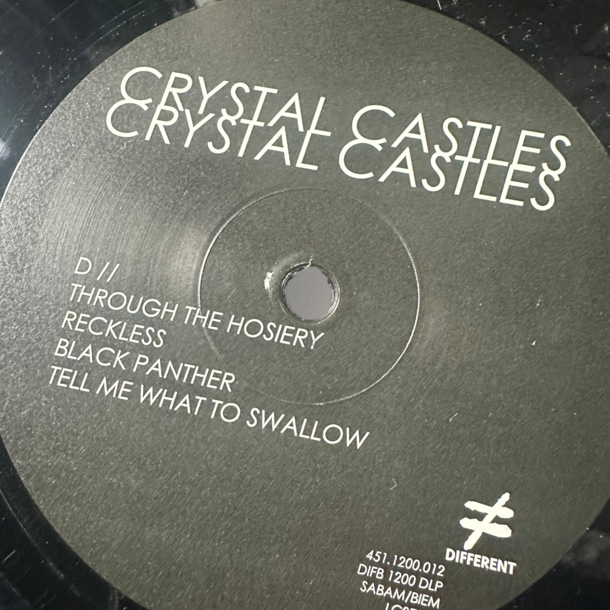 2008 Crystal Castles UK 1st Press LP