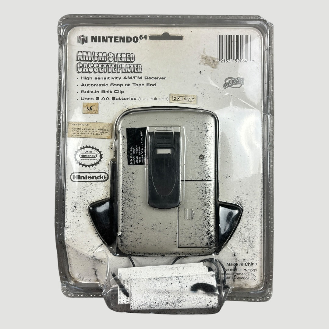 Late 90's Nintendo N64 Cassette Player (Boxed)