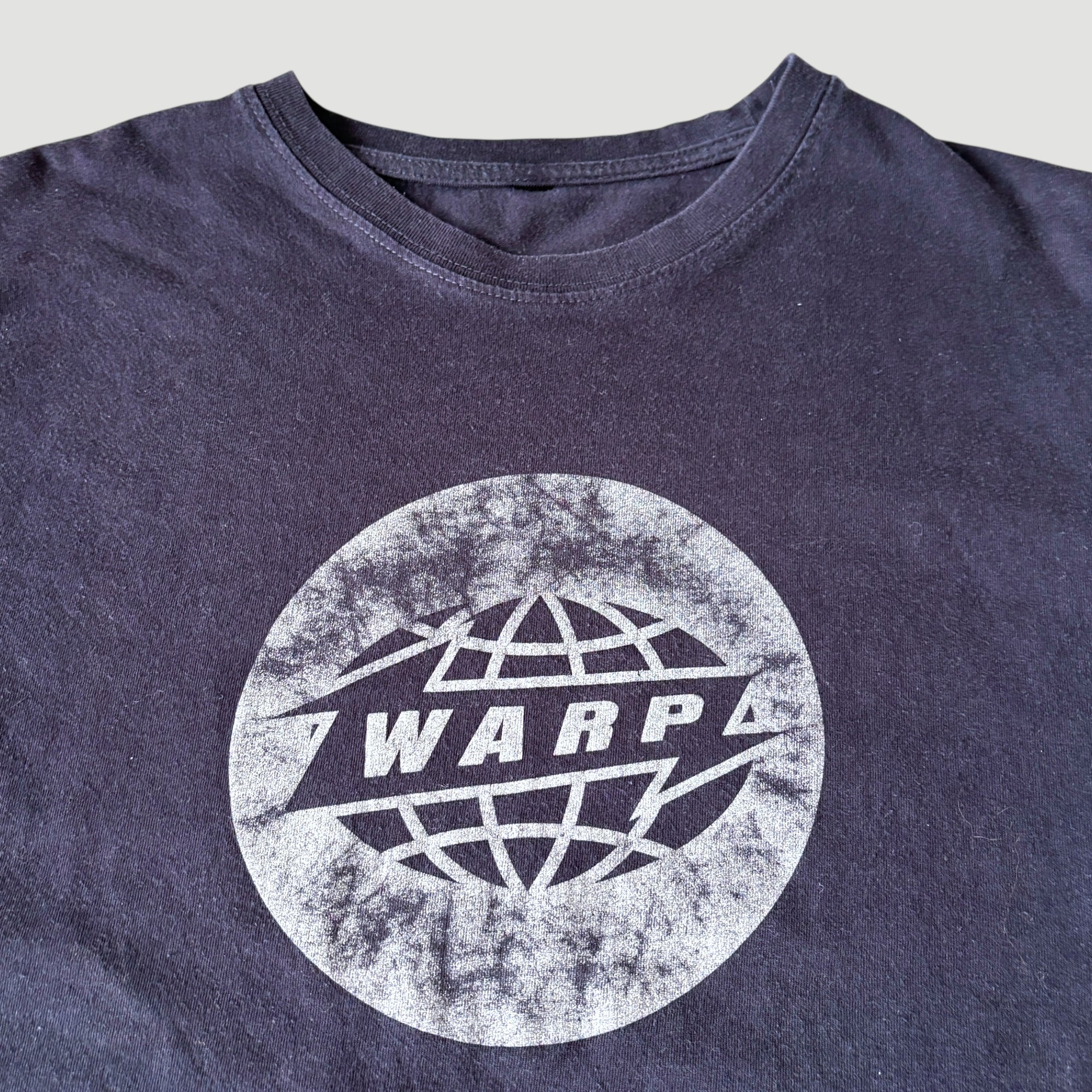 00's Warp Records Logo T-Shirt