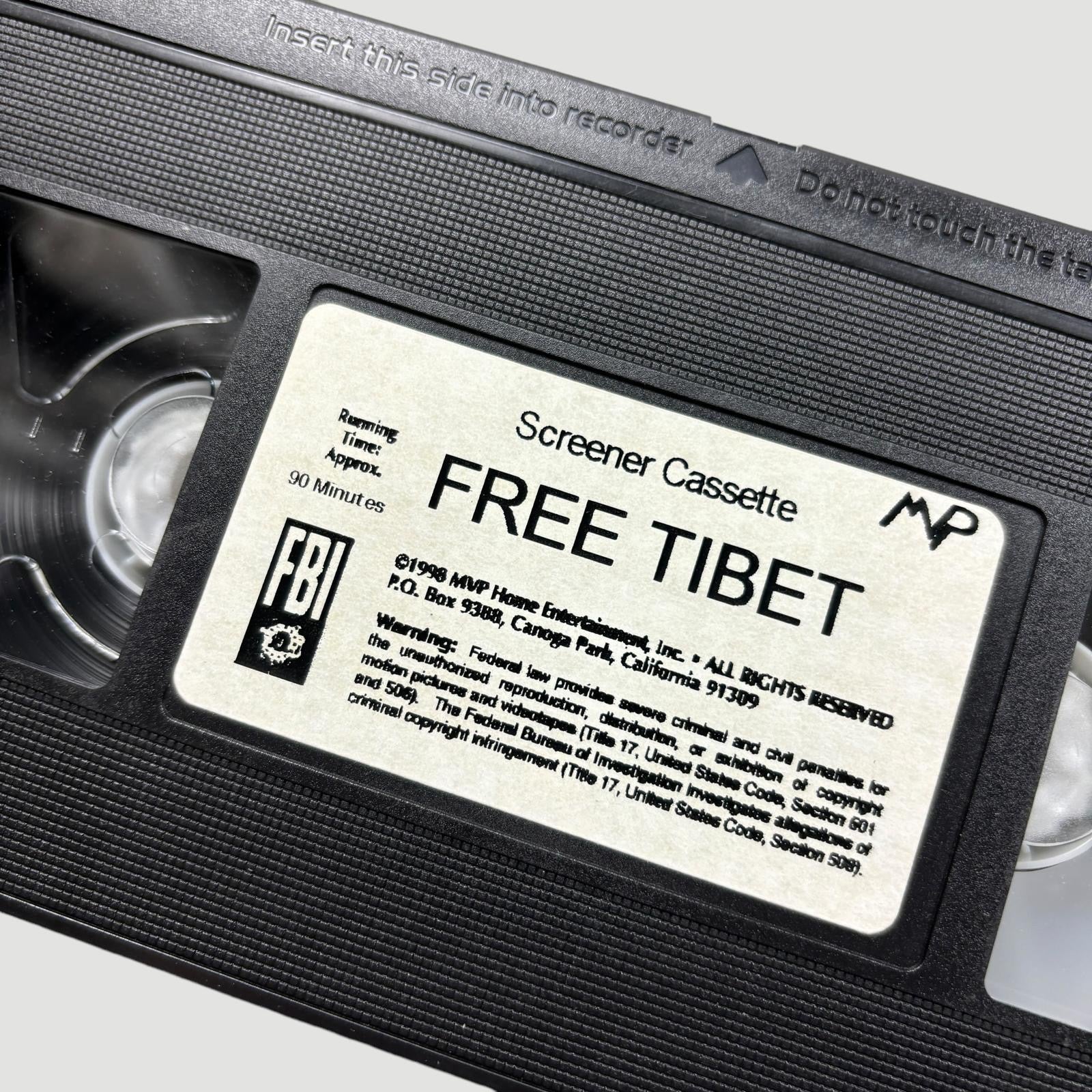 1998 Free Tibet US VHS