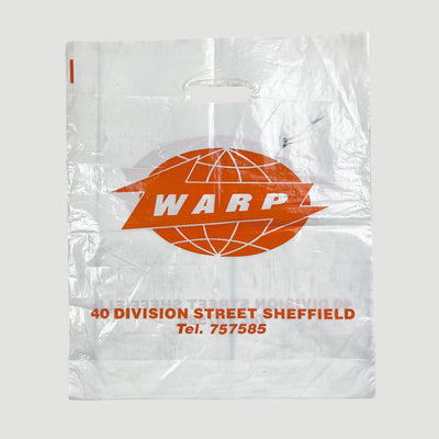 Mid 90's Warp Records Original Store Carrier Bag