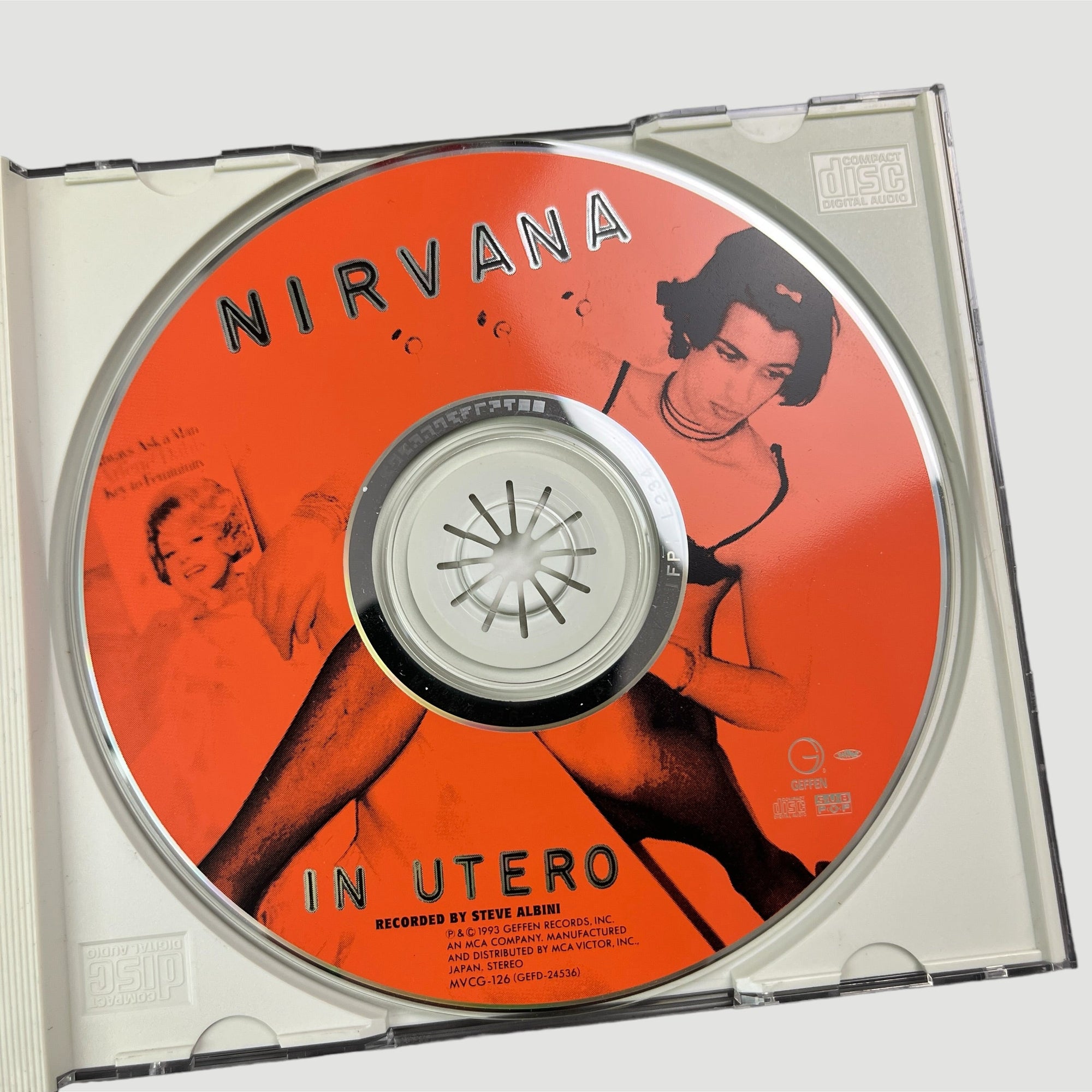 00’s Nirvana In Utero Japanese CD