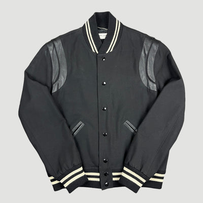 2016 Saint Laurent Teddy Button Up Jacket