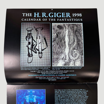 1998 H.R. Giger Calendar