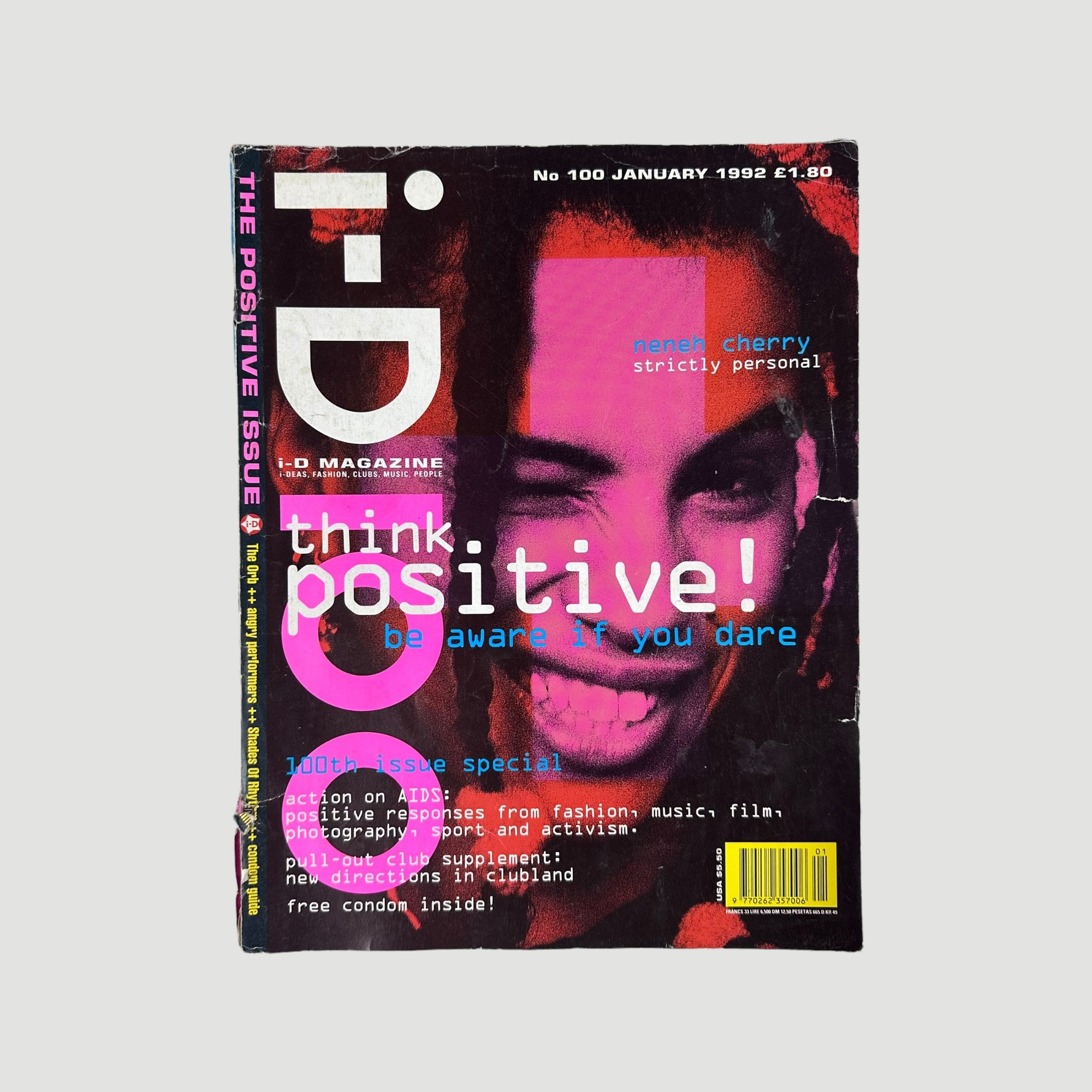1992 i-D Magazine Think Positive Issue